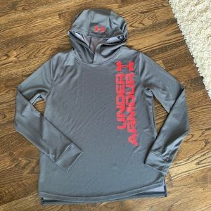 Under Armour boy’s lightweight long sleeve hoodie